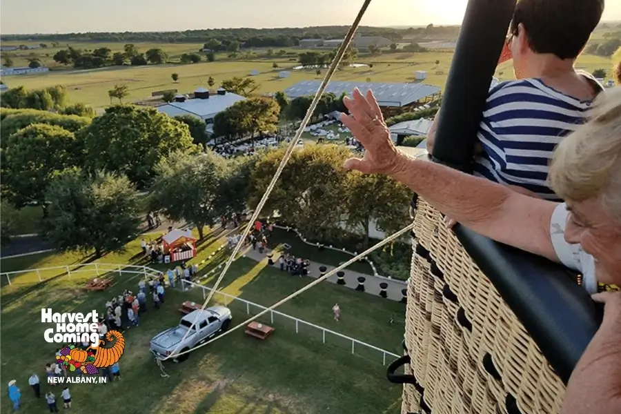 Harvest Homecoming Balloon Glow and Rides